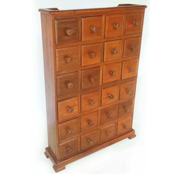 24 drawers ayurvedic medicine chest