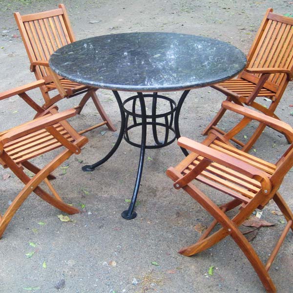 Round table steel frame