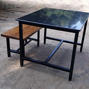 Steel powder coated table&nbsp; top granite plate